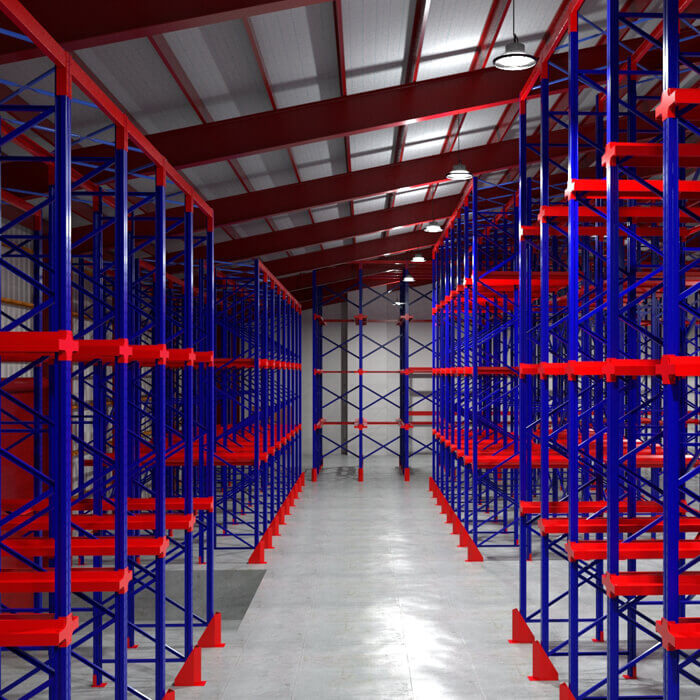Industrial Drive-In Racking