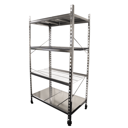 Stainless Steel Shelving Unit